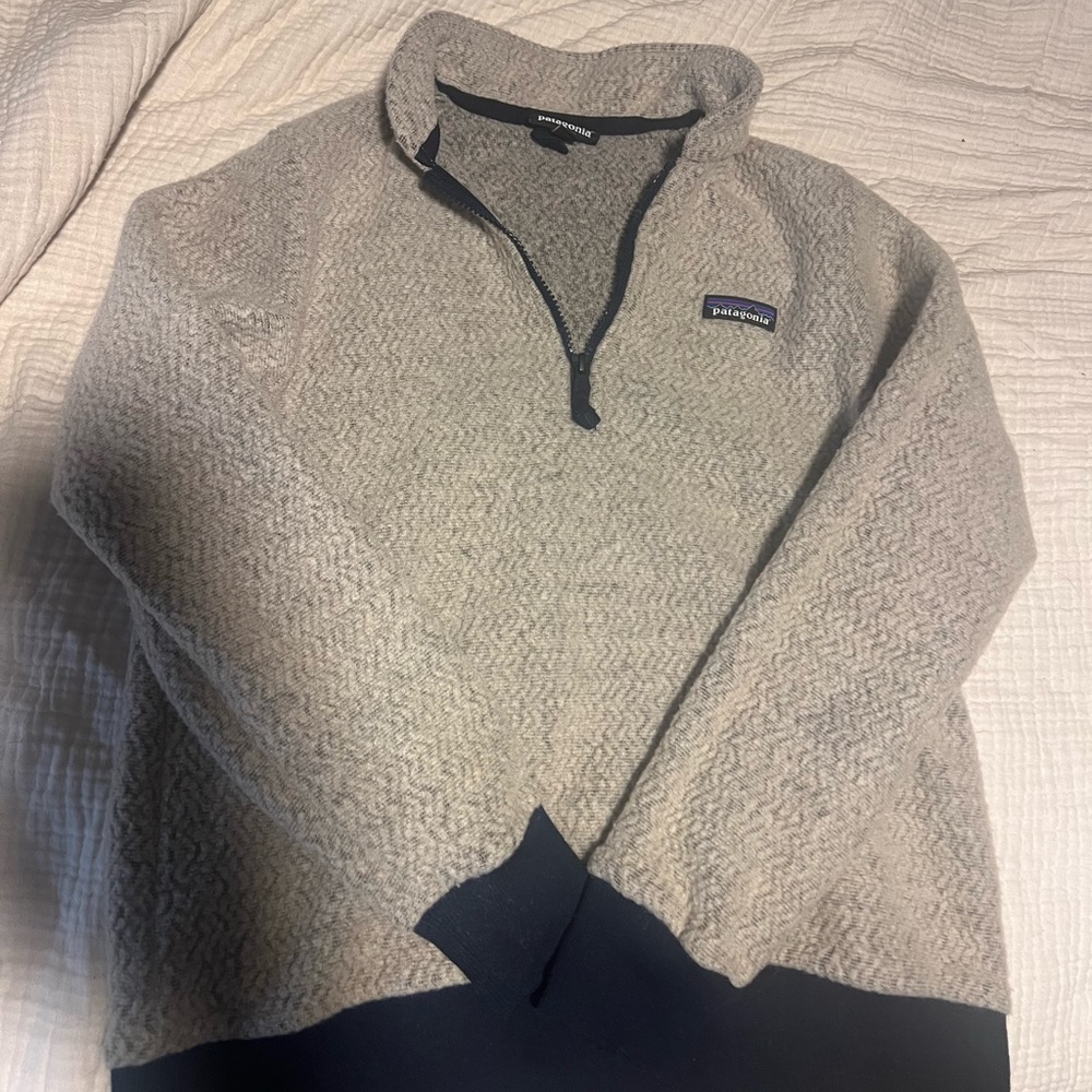 Patagonia Wool Quarter Zip Women’s M